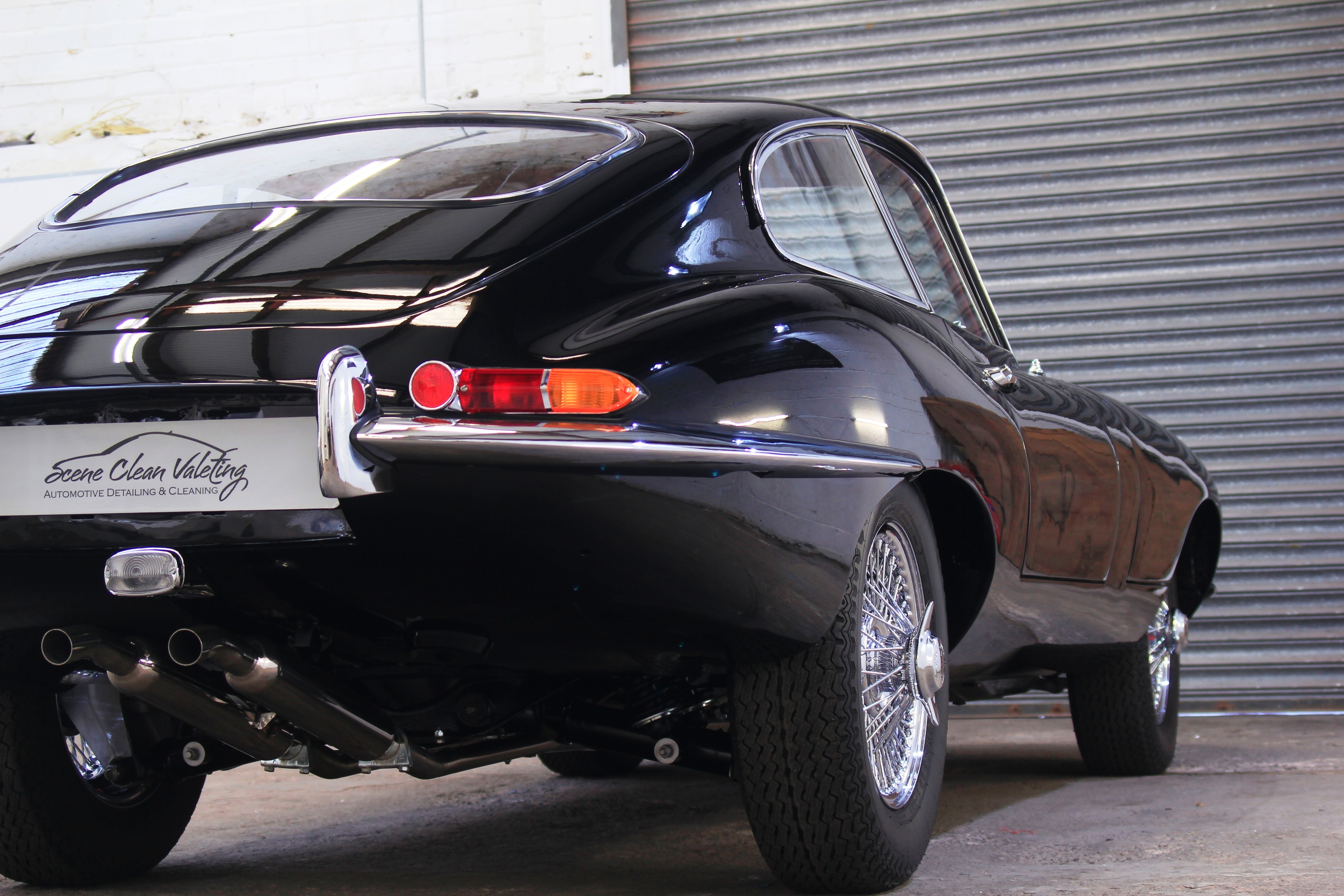 Jaguar, Jaguar E-Type, Valeting,Detailing, Scene Clean Valeting.
