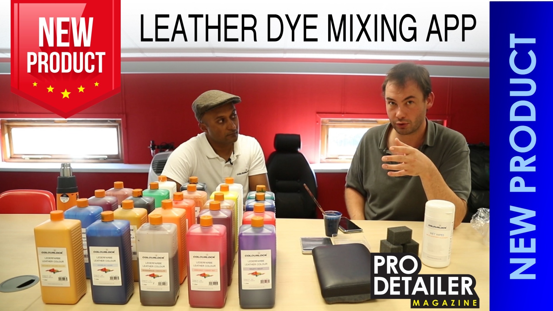 NEW leather dye mixing app from Colourlock - PRO Detailer Magazine