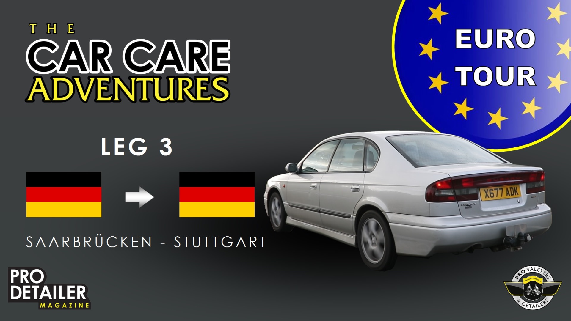 Saarbrucken to Stuttgart - Euro Tour - Part 6